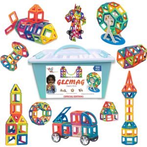 100 Pcs Set Of Constructing And Creative Learning Educational Next-Generation Multicolor Toy For Kids With Storage Box