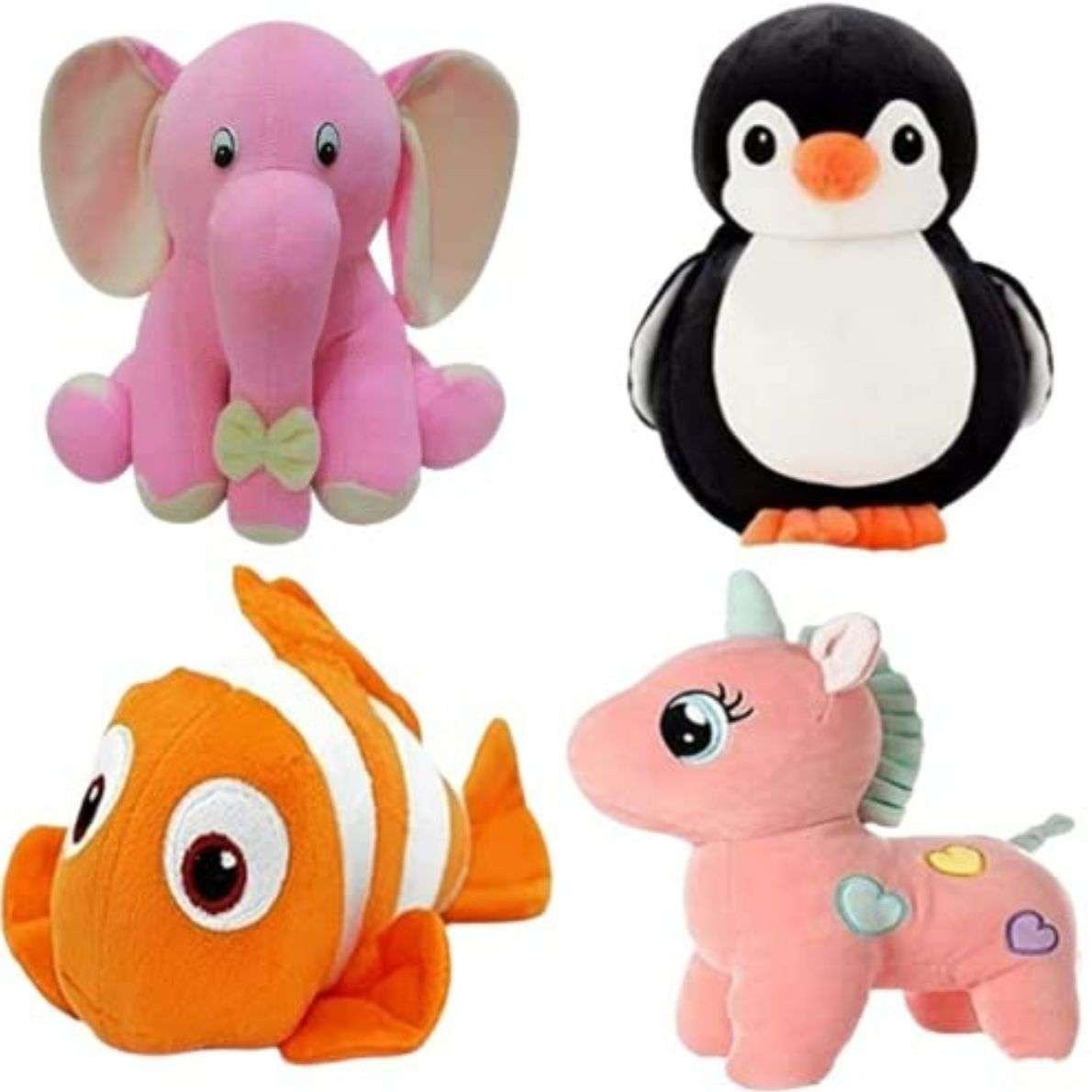 Combo of 4 Soft Toys